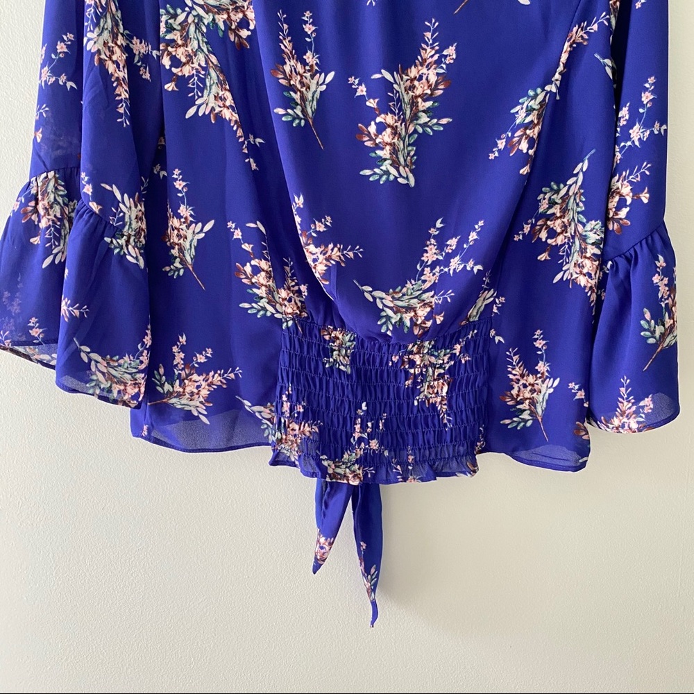 ✨Host Pick✨ Floral print button up blouse - Picture 6 of 6